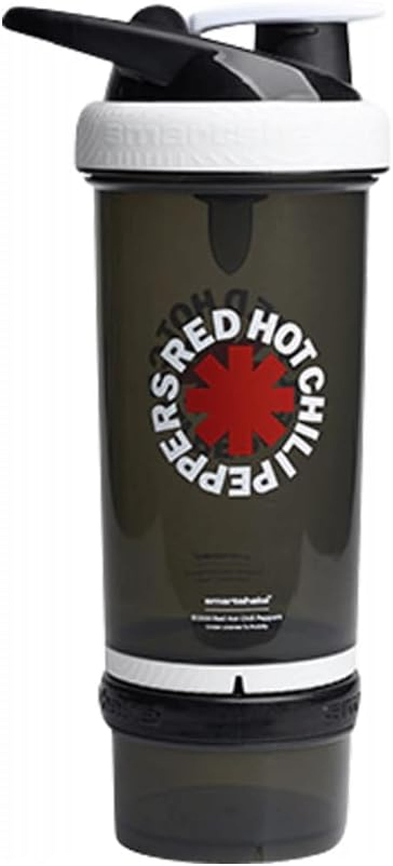 Revive Red Hot Chili Peppers 750ml Protein Shaker Bottle with Storage - Official Merchandise Gift for Rock Music Enthusiasts