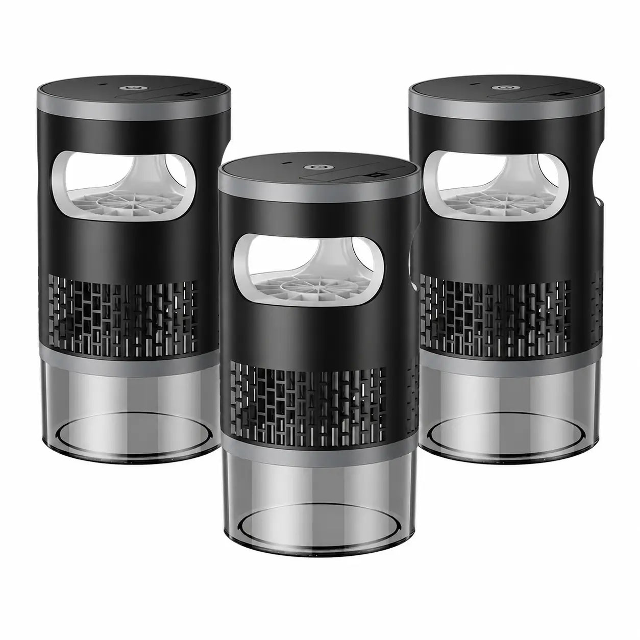 Indoor Insect Trap with Light and Suction Technology for Effective Mosquito, Fruit Fly, Gnat, and Moth Control in Residential Spaces