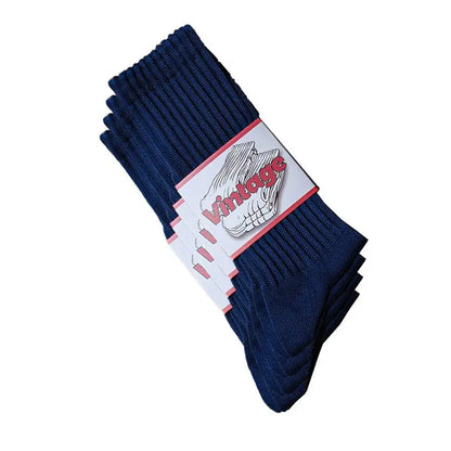 Natural 98% Cotton Crew Socks - Seamless, Breathable, and Cozy Fall & Winter Collection for Men and Women (4 Pairs)