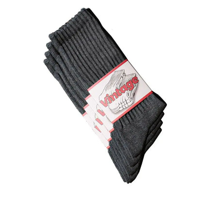 Natural 98% Cotton Crew Socks - Seamless, Breathable, and Cozy Fall & Winter Collection for Men and Women (4 Pairs)